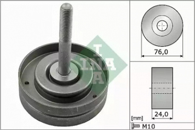 WILMINK GROUP wg1253021 -  Паразитный / ведущий ролик, поликлиновой ремень